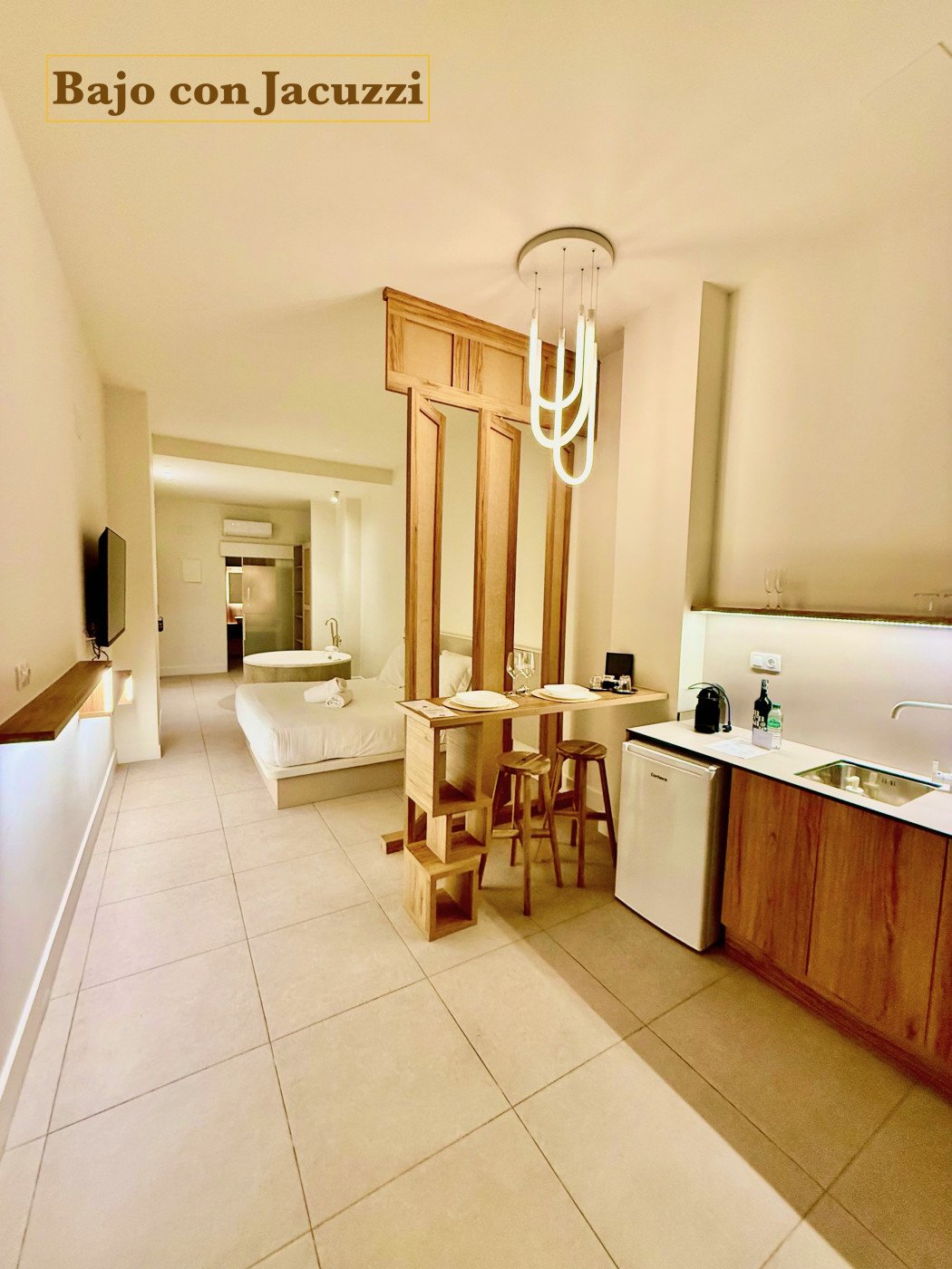 Imagen de la habitación Bajo Doble con Jacuzzi