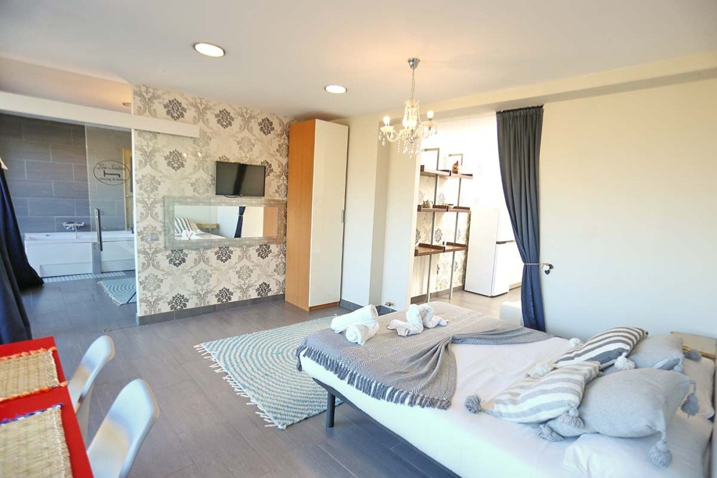 Imagen de la habitación Montseny - Suite con cocina y bañera hidromasaje