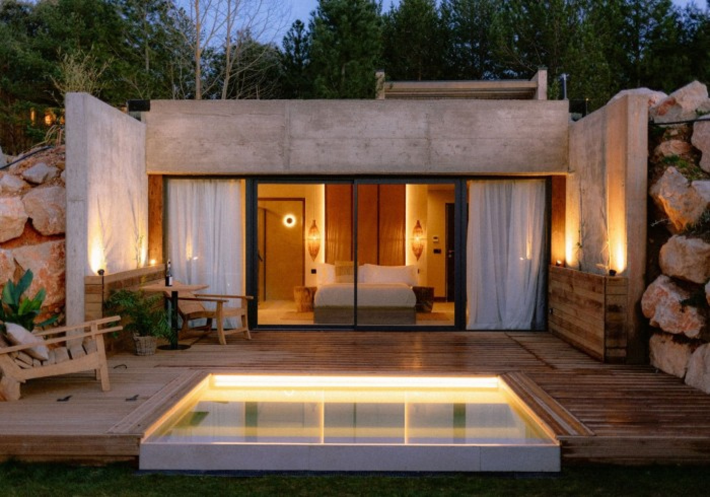 Imagen de la habitación Suite Roca con Piscina Climatizada Privada