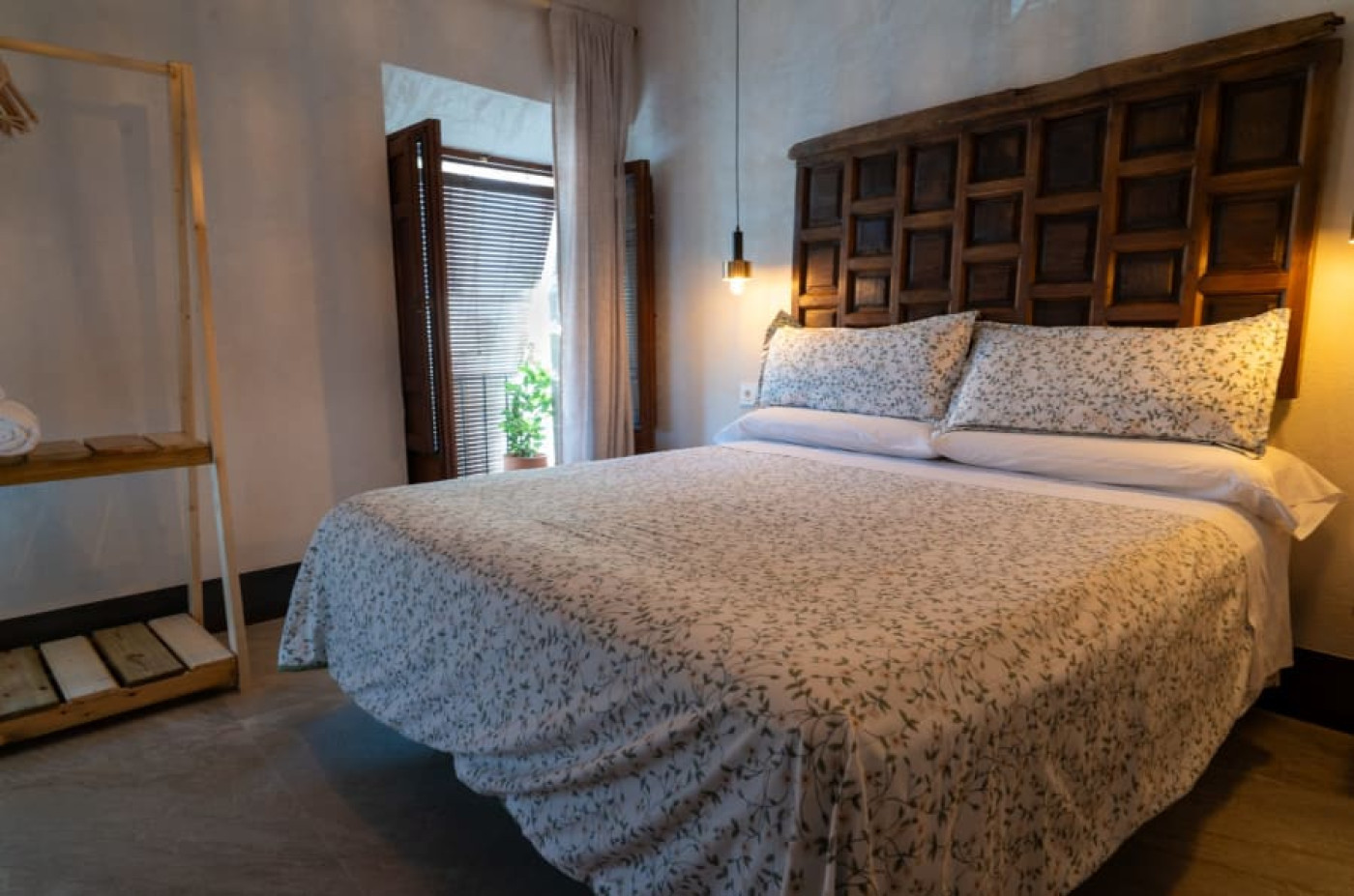 Imagen de la habitación Estudio con con cocina y cama grande
