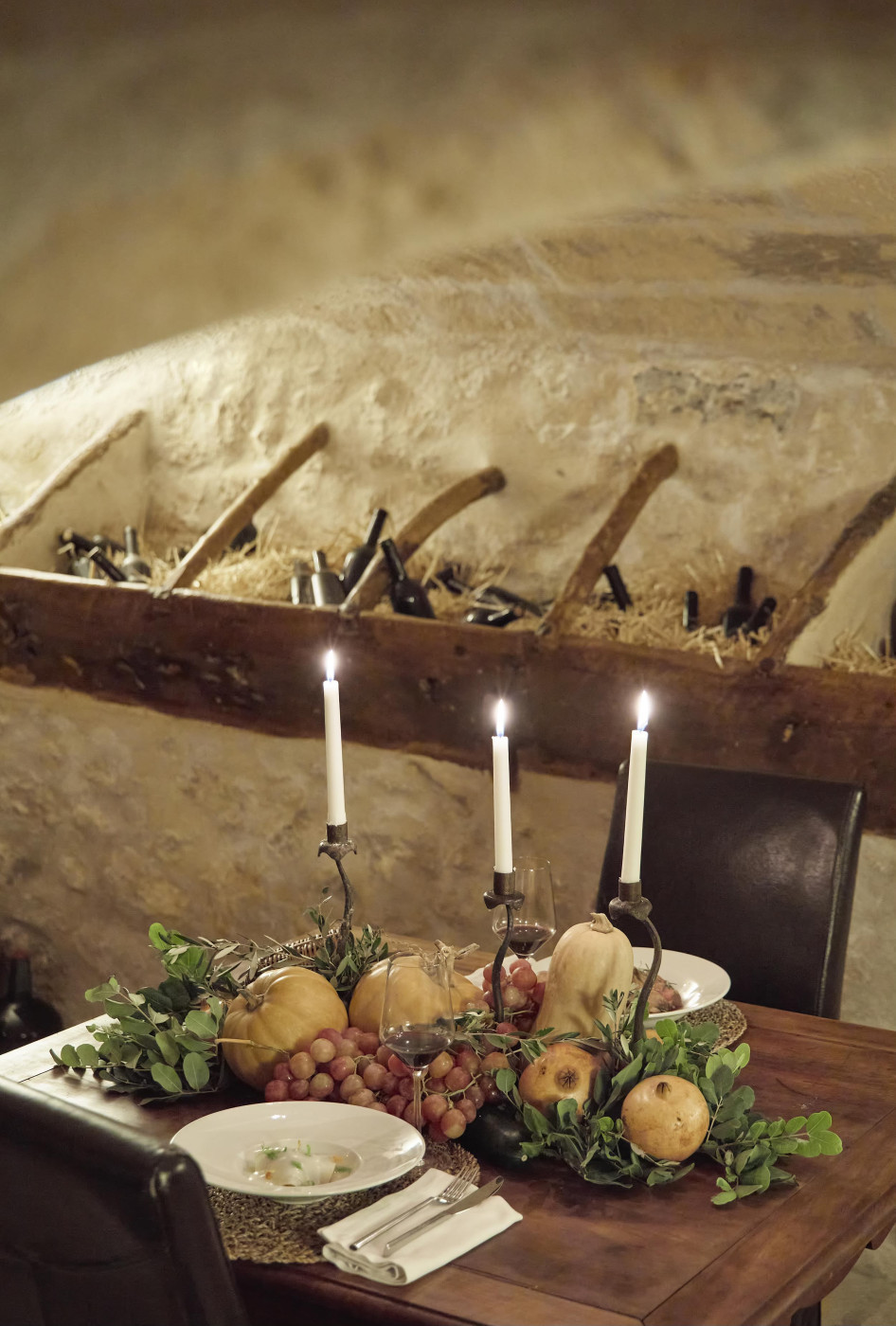 Imagen del servicio Cena romántica en la bodega